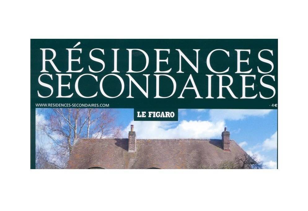 Article published in the magazine Résidences Secondaires of Le Figaro Group: Vaucluse, Résidence des arts et paysages