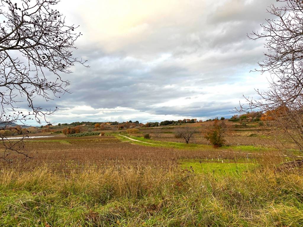 For sale in Faucon, building plot with open view on the countryside of this typical Provencal village
