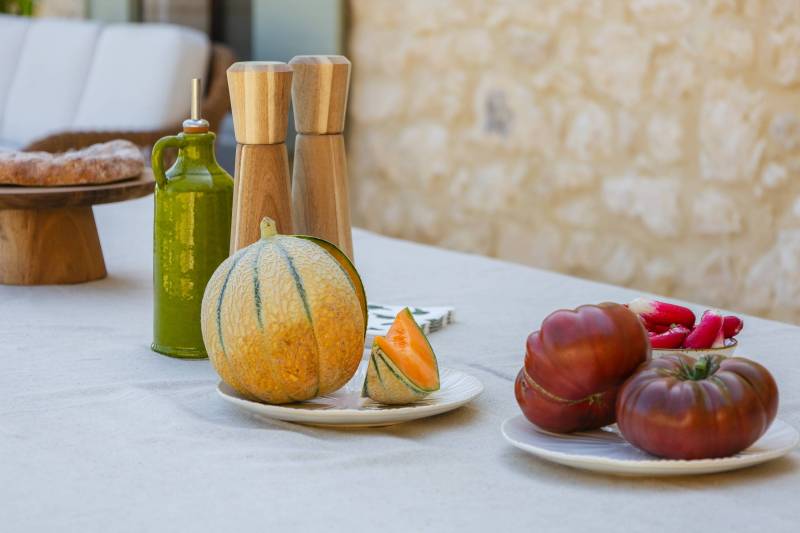 Available for holiday rental, superb stone farmhouse in the heart of nature with pool and summer kitchen, walking distance to the village of Ménerbes.