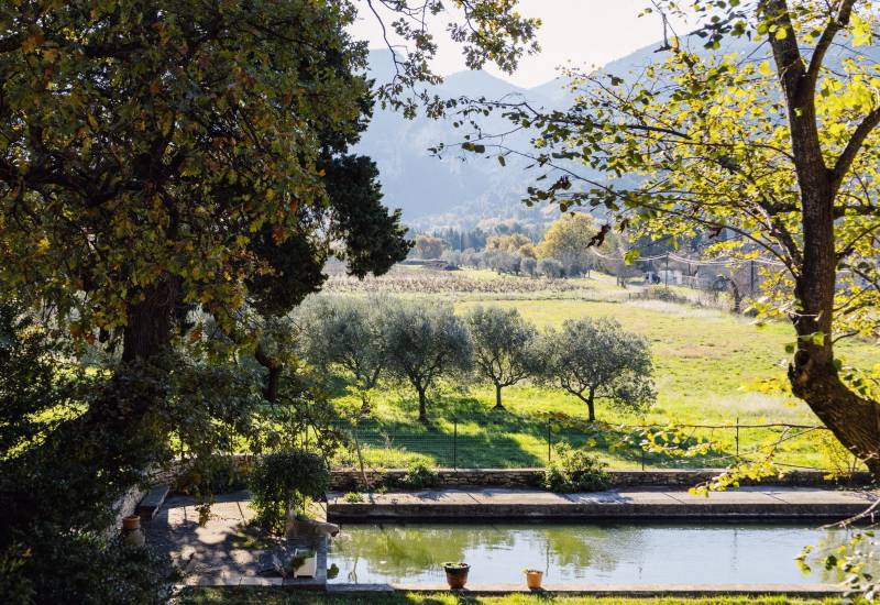 For sale: 18th-century mansion in need of restoration on 1.6 hectares of south-facing land near Oppède in the heart of the Luberon.