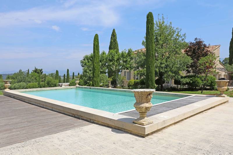 Pool with view