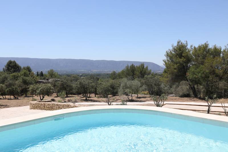 Pool with view