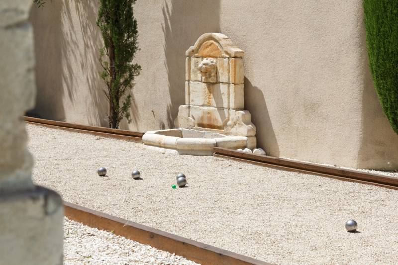 Petanque court