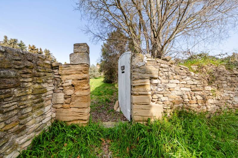 Wooded grounds: Over 3,100 m² of lush parkland on the outskirts of Carpentras.