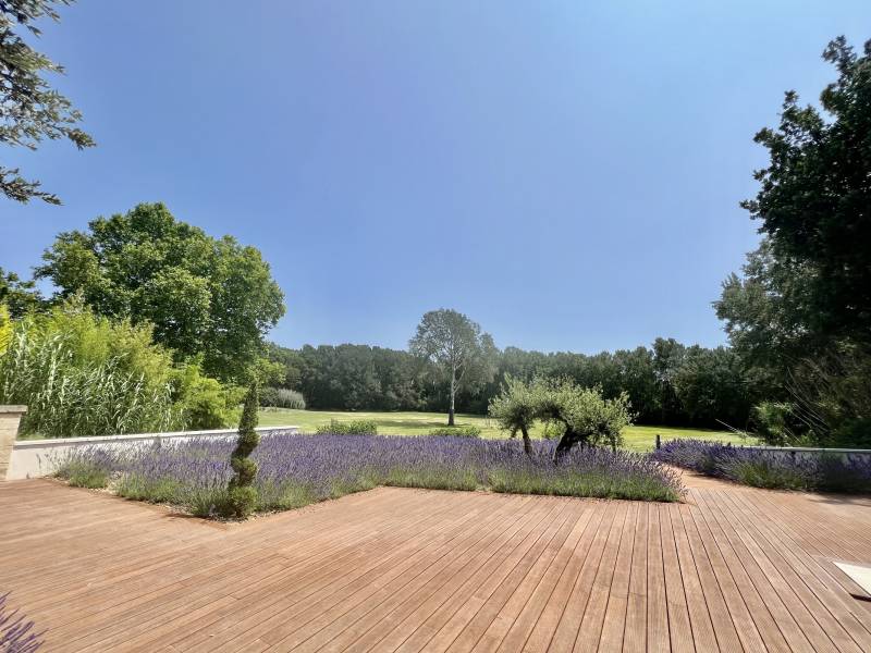Stunning estate with main Bastide and 4 guesthouses for up to 22 guests, set on 5 hectares with 2 pools and tennis court — ideal for holidays or private events.