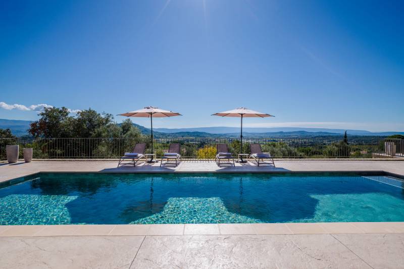 Pool with a view