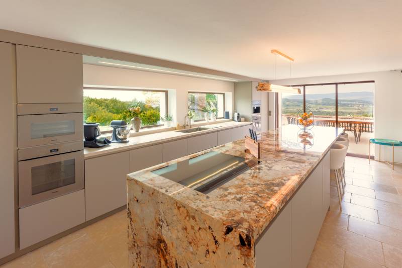 Kitchen with a view