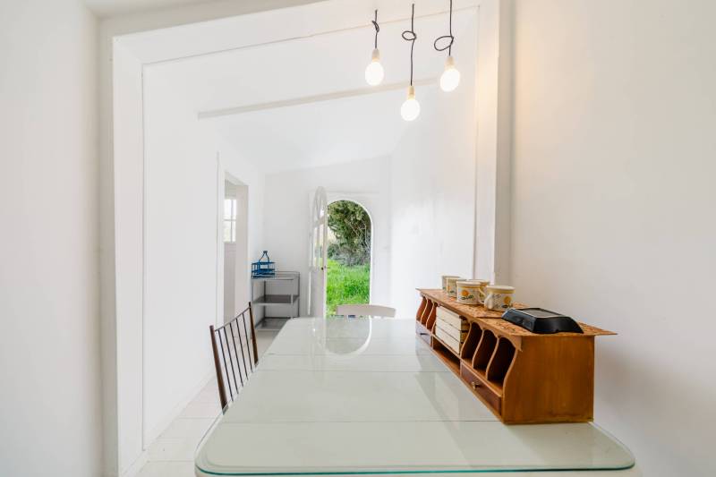 Guest cottage interior: Charming interior of the 