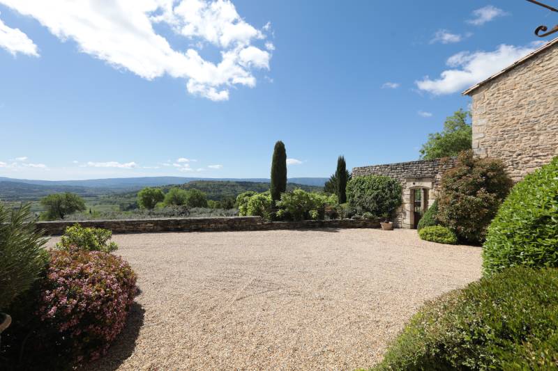 View of the Luberon