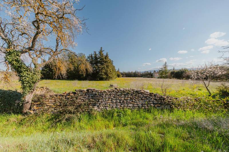 Building plot with an area of over 6,000 m² in Gordes, close to all amenities and free from any nuisance.