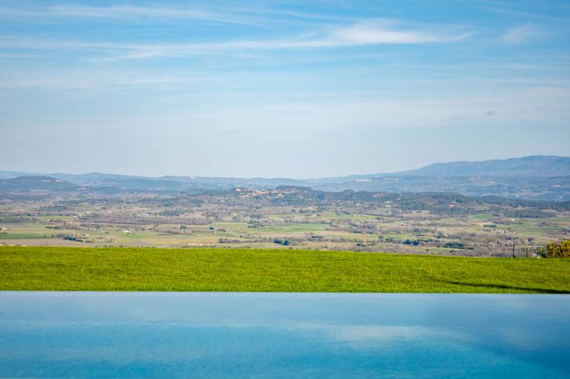 View over the Luberon valley