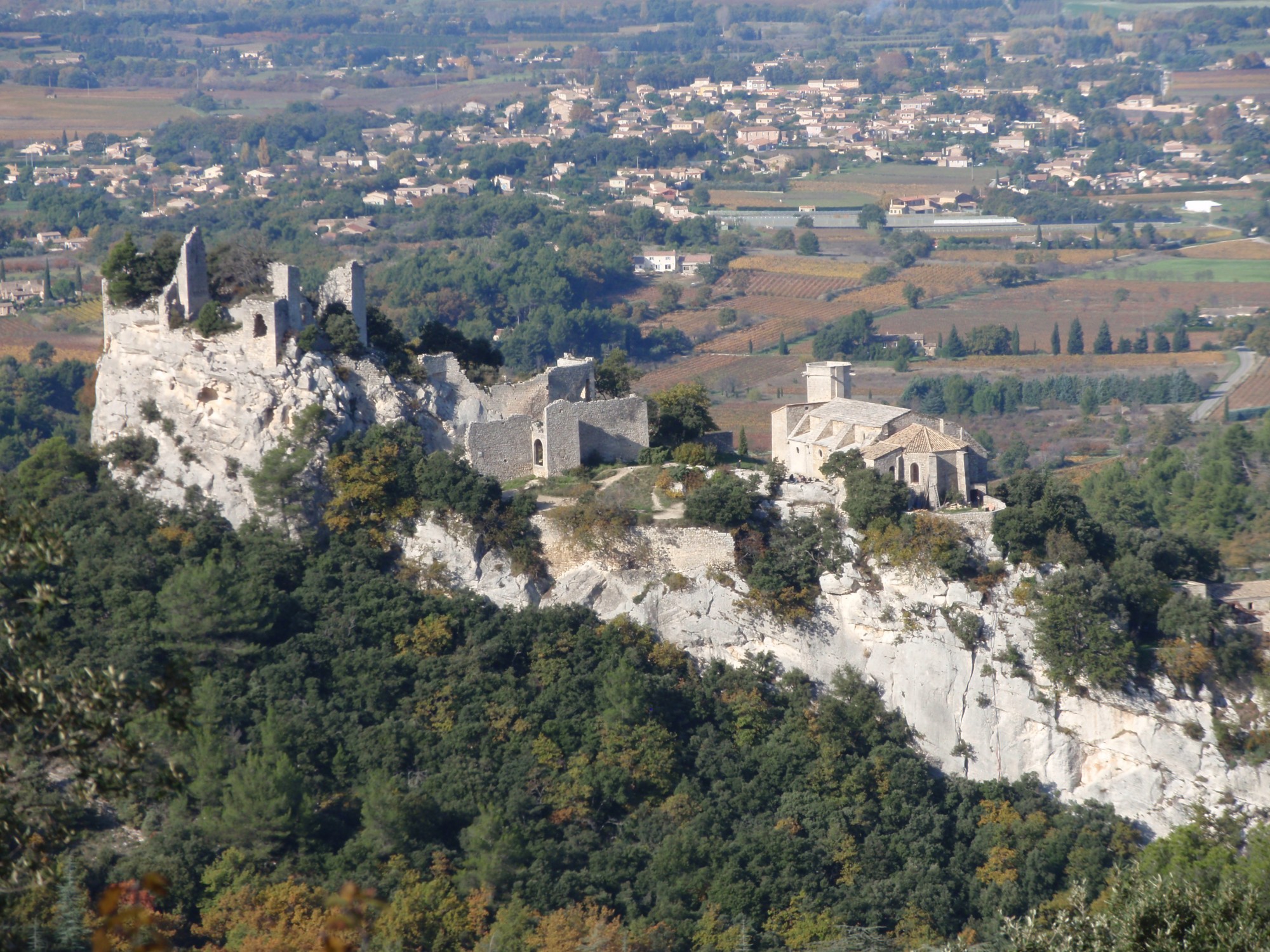 Le chateau d'Oppède-le-Vieux