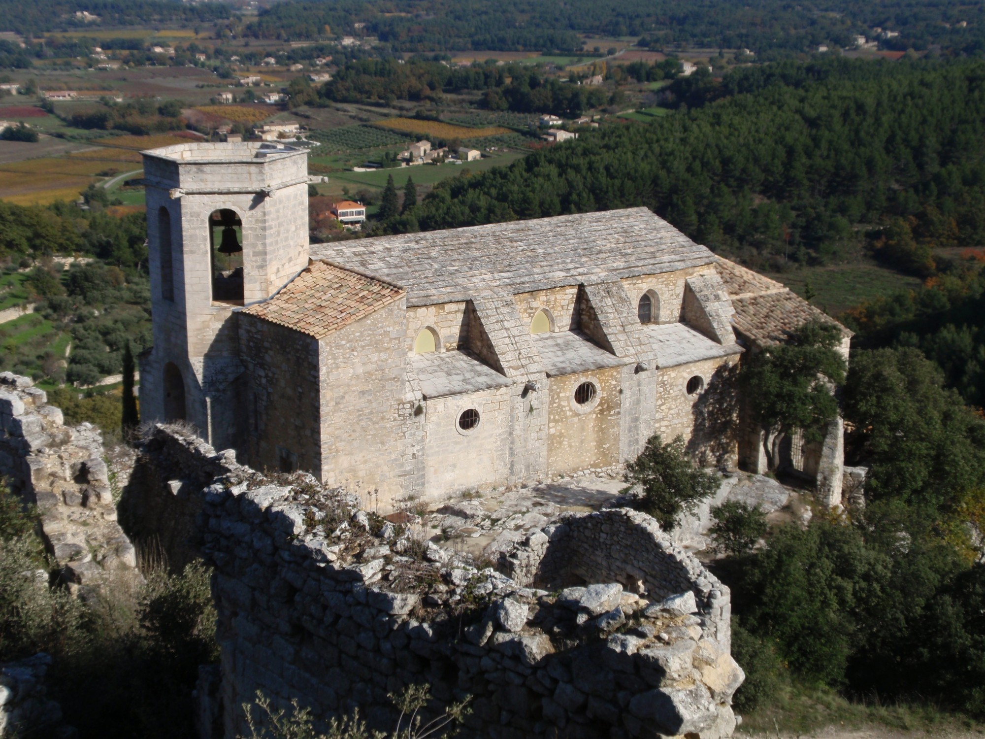La Collégiale Notre Dame Dalidon depuis le château