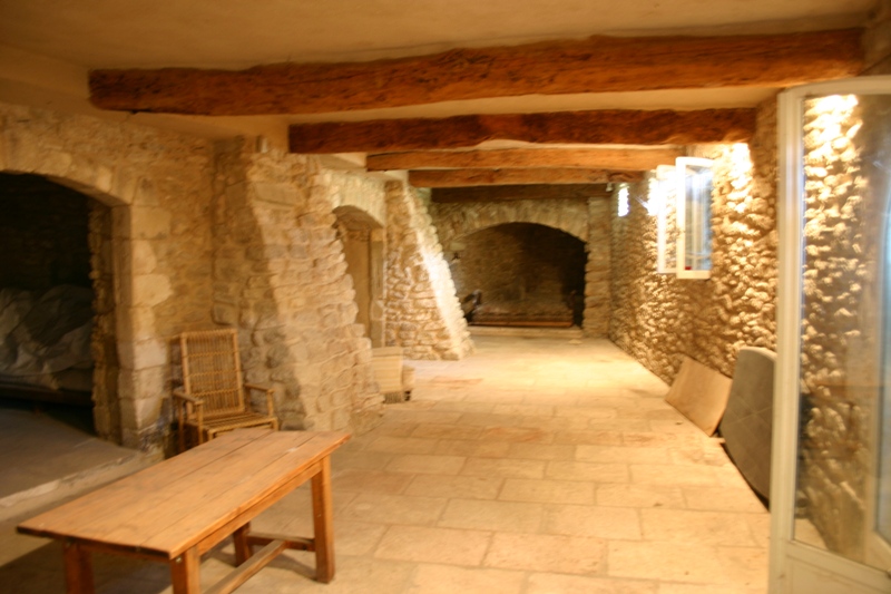 In a village of the Luberon area, authentic house tastefully renewed with garden and swimming pool
