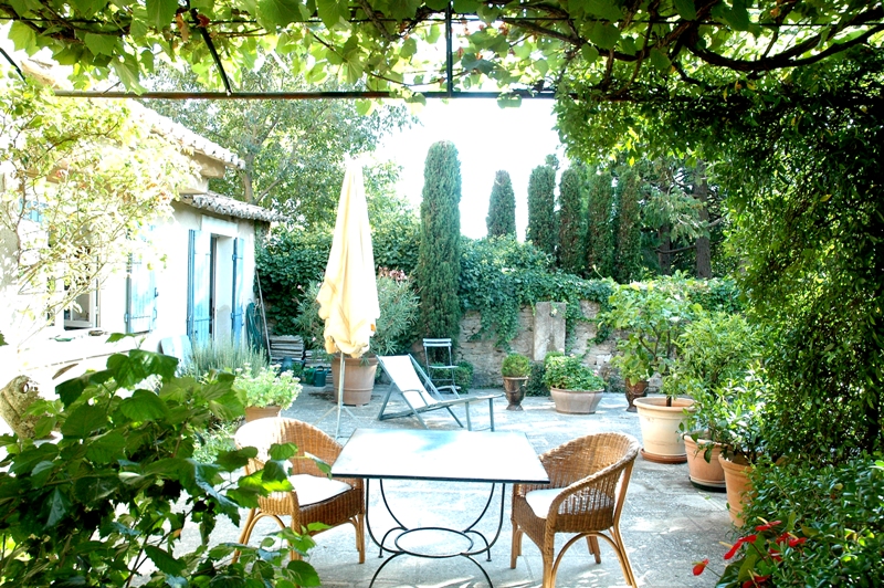 You enter the house on the north side via a small village street with the main