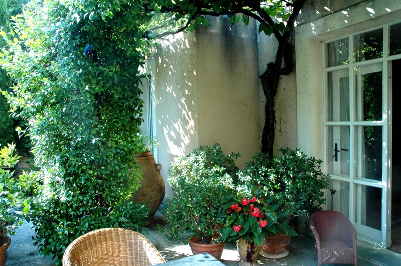 You enter the house on the north side via a small village street with the main