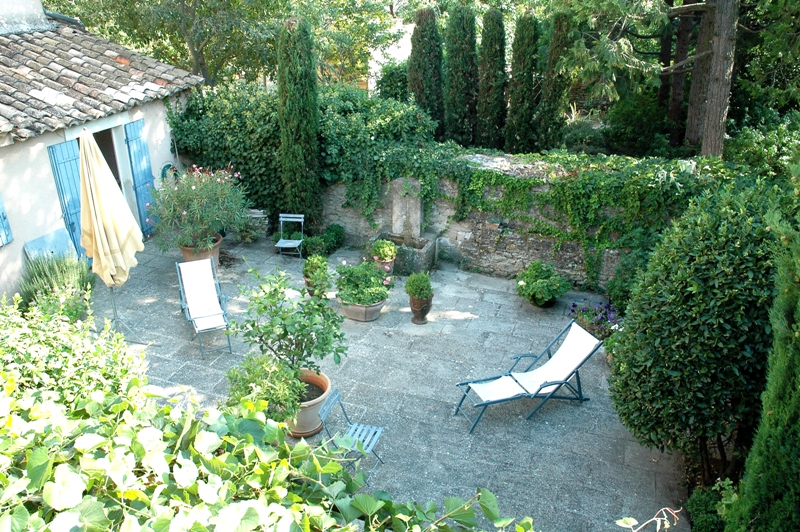 You enter the house on the north side via a small village street with the main