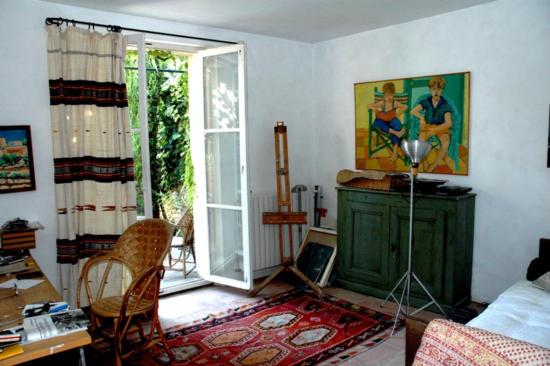 You enter the house on the north side via a small village street with the main