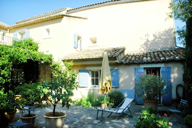 You enter the house on the north side via a small village street with the main