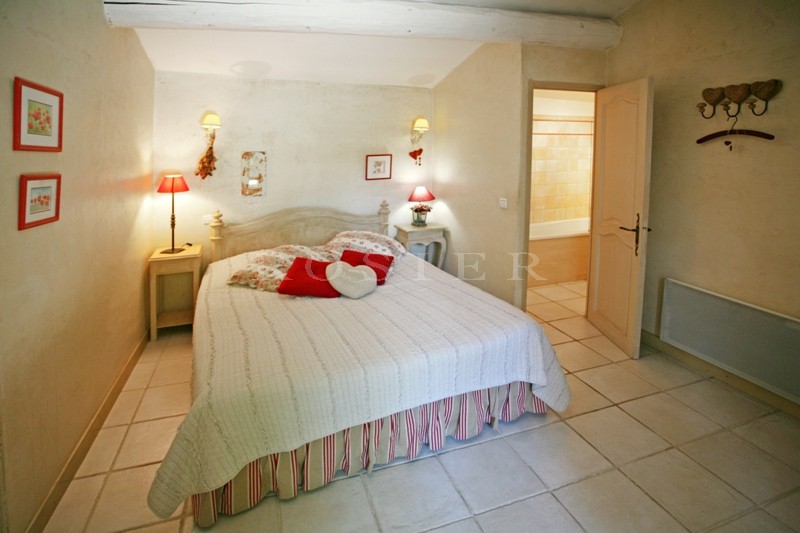 For sale, in Pays des Sorgues, superb stone property with guests houses and 2 swimming pools on lovely grounds