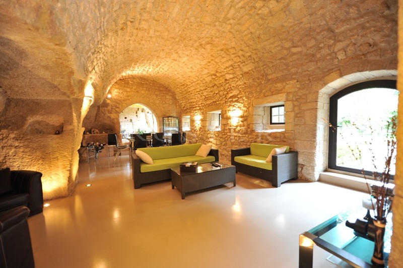 Luberon, lovely house, dating from the 13th and 17th centuries completely renovated, with landscaped garden.