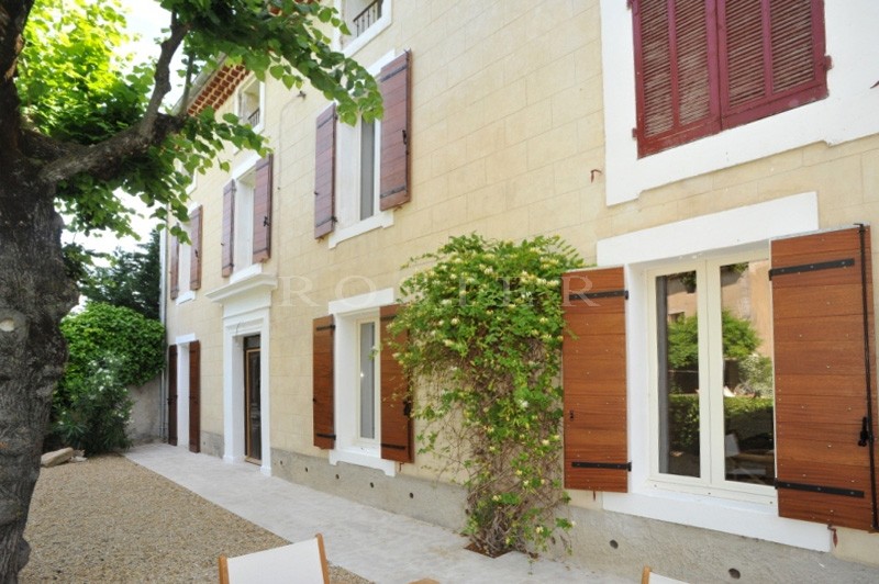 Between Ventoux and Luberon, village bastide with garden and swimming pool