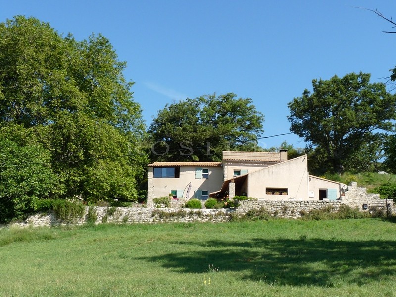 Stone farmhouse of the 18th century on the edge