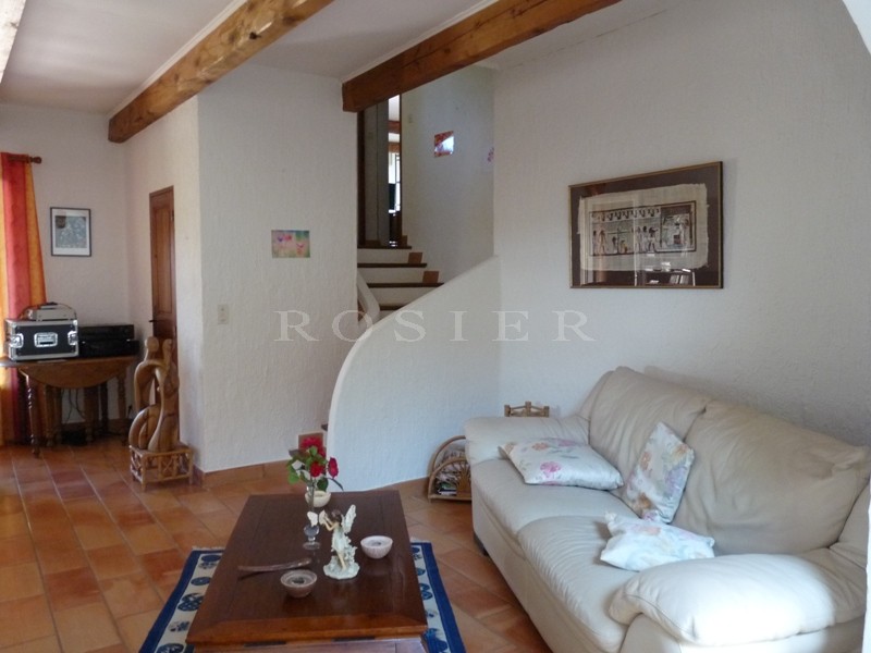 Stone farmhouse of the 18th century on the edge