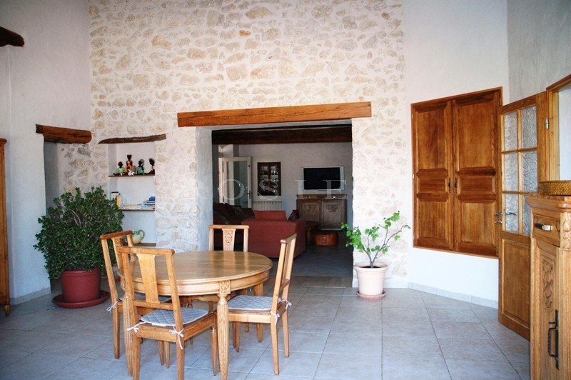 Renovated mas near the Luberon Mountain