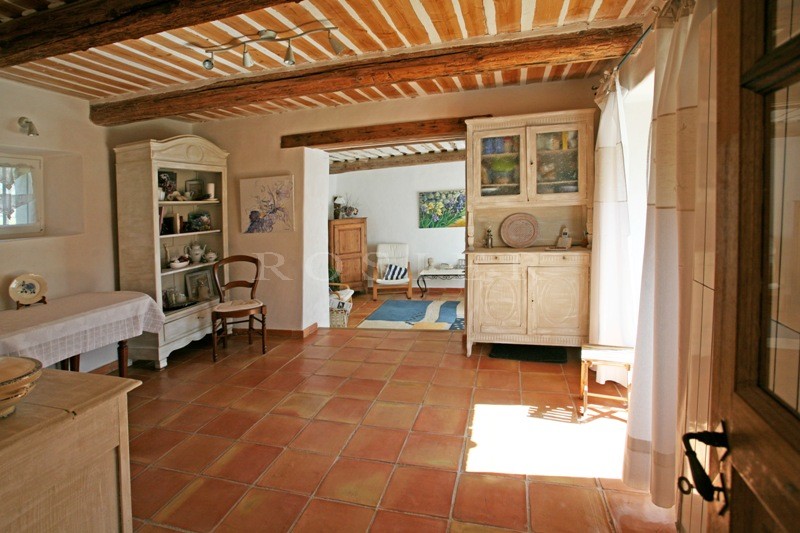 Centuries old renovated farmhouse with beautiful interior courtyard in the heart of the Luberon
