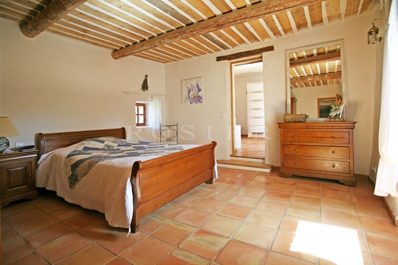 Centuries old renovated farmhouse with beautiful interior courtyard in the heart of the Luberon