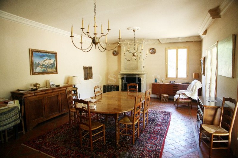 Beautiful mansion house for sale in the Luberon, south of France, on 2 hectares (5 acres) of land