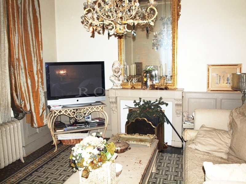 In Provence, between the Alpilles and Luberon mountains, for sale, luxurious mansion with terrace and garden