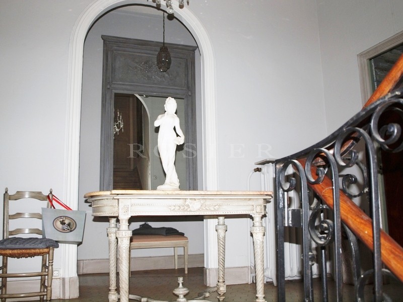 In Provence, between the Alpilles and Luberon mountains, for sale, luxurious mansion with terrace and garden