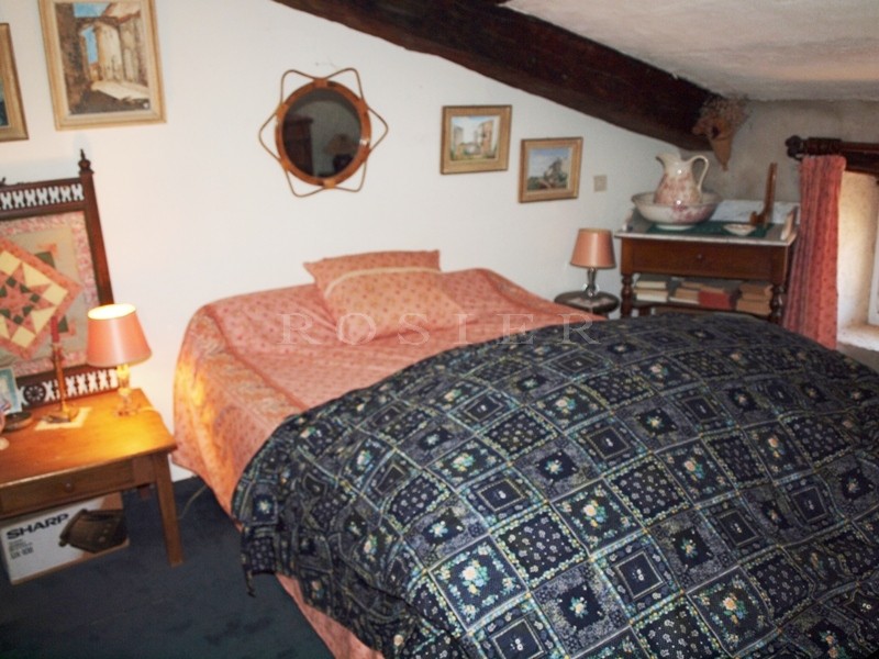 Provence, South Luberon, for sale, a  traditional XVIIth century village house with terrace and small garden in the heart of a delightful village.