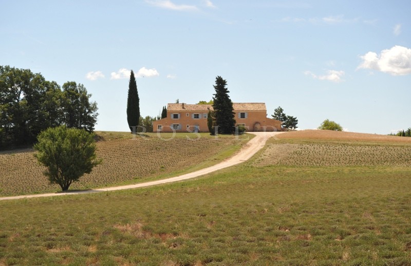Between the Luberon and the mountains of the Vaucluse: an exceptional property of more than 200 hectares (almost 500 acres) 