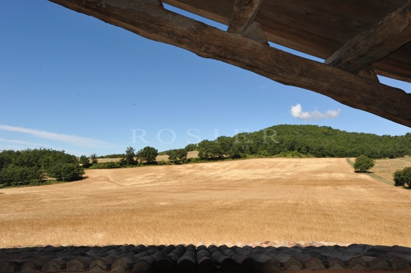 Between the Luberon and the mountains of the Vaucluse: an exceptional property of more than 200 hectares (almost 500 acres) 