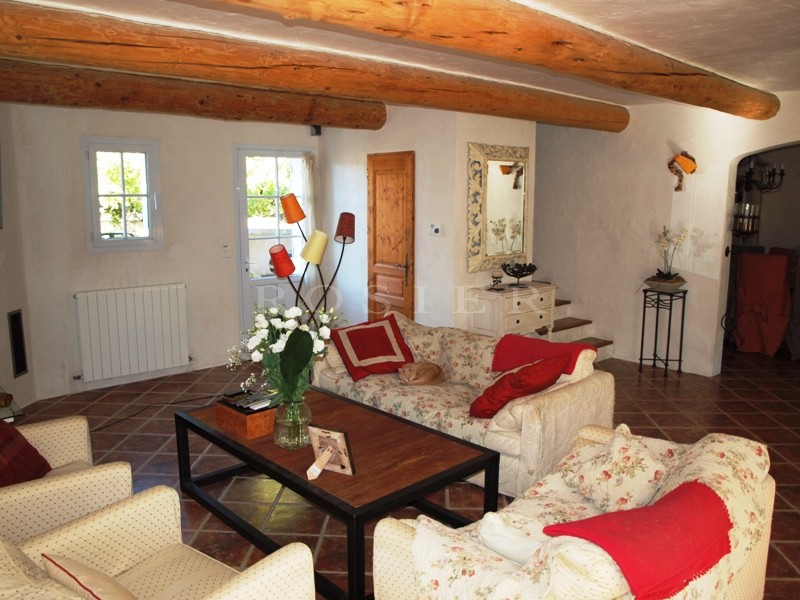 At the foot of the Luberon mountains and close to all amenities: a beautiful, comfortable villa