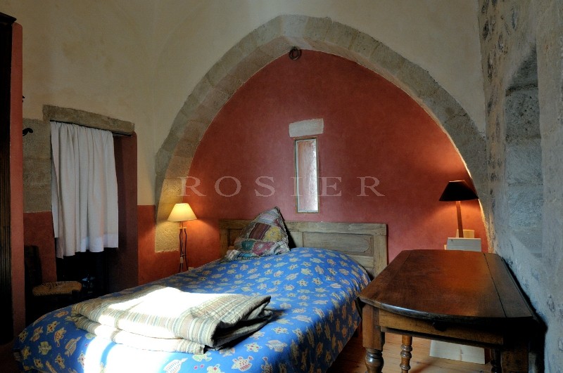 In a medieval village of the Luberon, for sale, a XIIth century property offering exceptional panoramic views