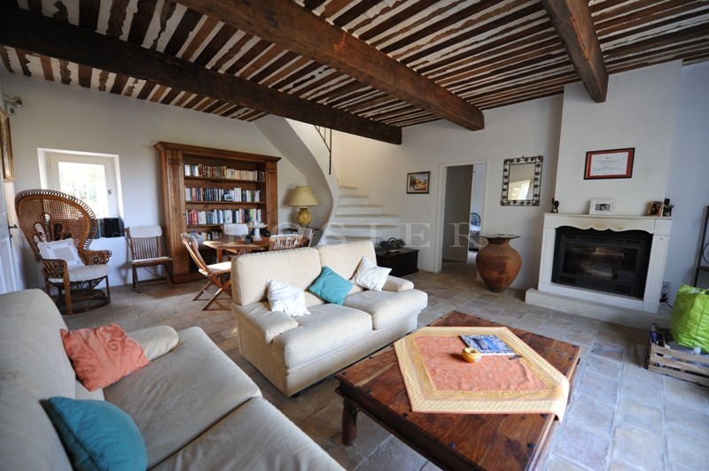 In the Luberon: just a few minutes walk from one of the most beautiful and saught-after villages in France, a superb property for sale by Rosier in Gordes.