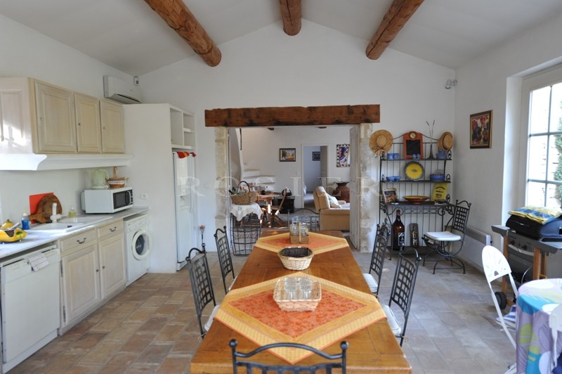 In the Luberon: just a few minutes walk from one of the most beautiful and saught-after villages in France, a superb property for sale by Rosier in Gordes.
