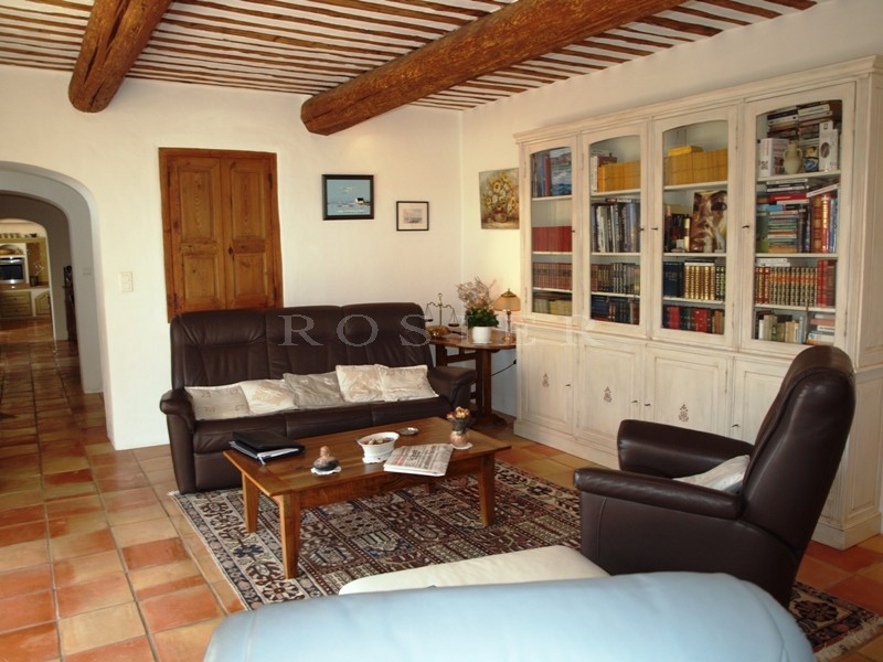 Restored farmhouse at the heart of a renowned Provencal village