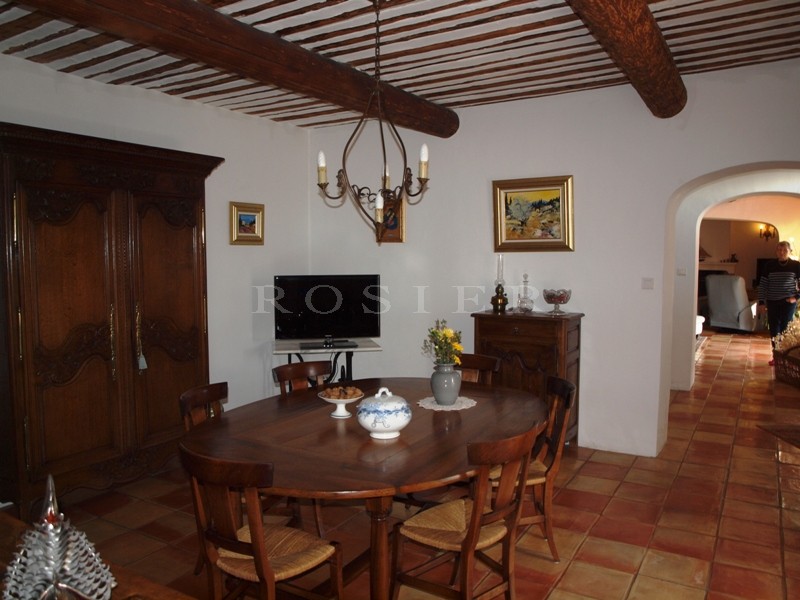Restored farmhouse at the heart of a renowned Provencal village