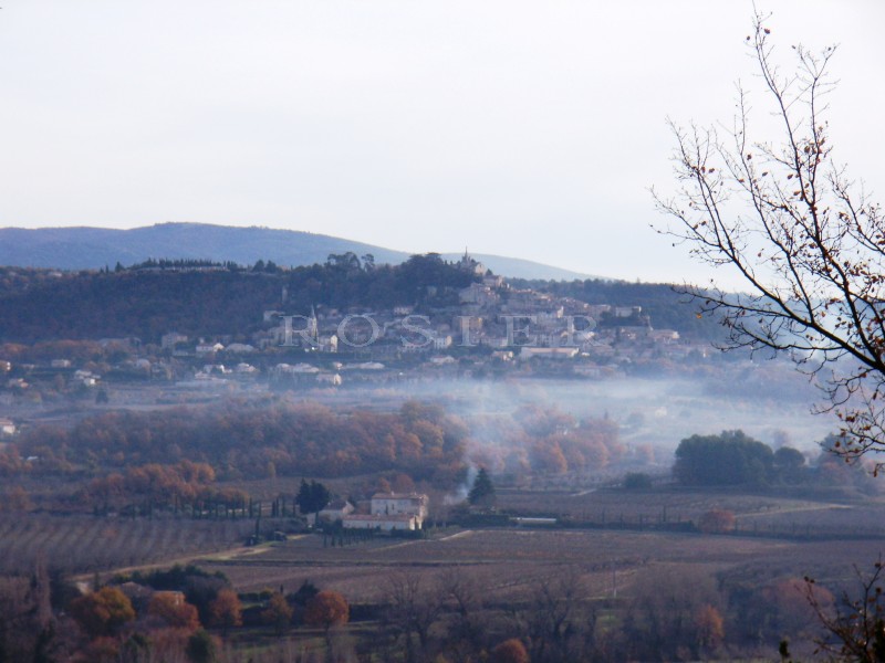 In the heart of the Luberon countryside, a small stone farmhouse nestled in a plot of about one hectare (2.5 acres)