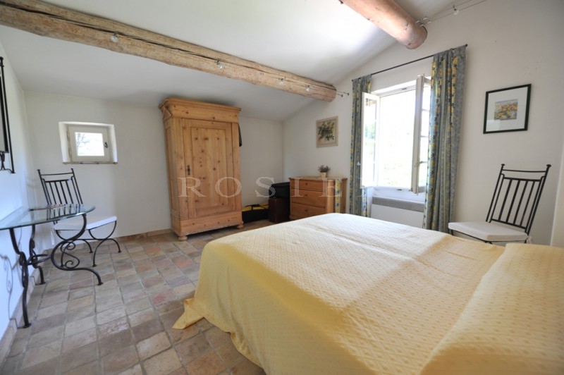 For sale, a magical place in the Luberon, a old farmhouse on 3 hectares grounds