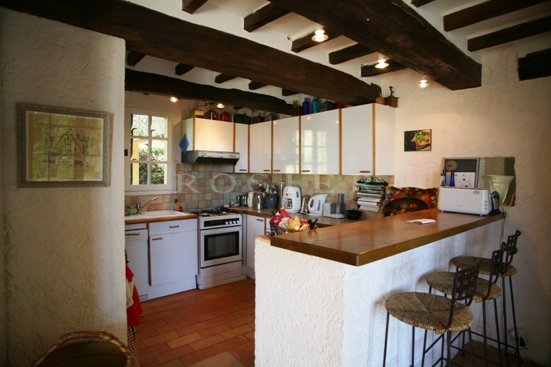 For sale, stone house with views over the Luberon mountain, nested in the heart of the monts de Vaucluse, 