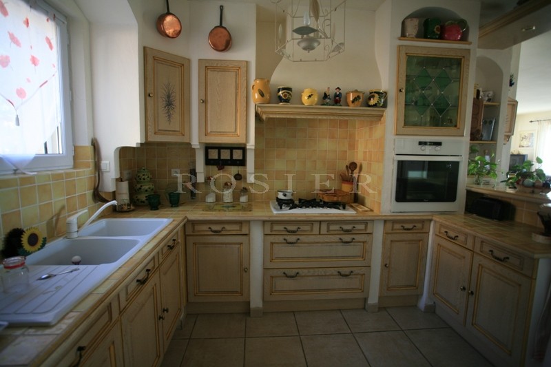 Luberon area, for sale, close to a village, renovated property which can be either a hotel or B&B.