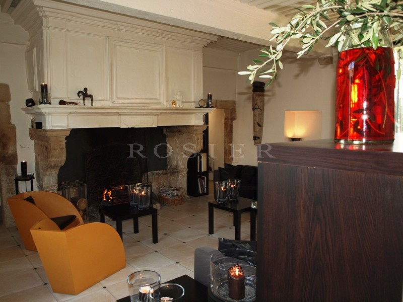 For sale, between the Drôme Provencale et Comtat Venaissin, a luxurious property perfectly combining the authenticity of the past with modern day comforts