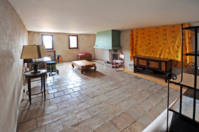 In the Luberon, south of France, a 19th century house with panoramic views from it's stunning roof terrace