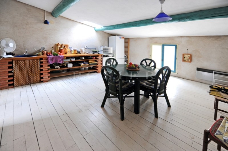 In the Luberon, south of France, a 19th century house with panoramic views from it's stunning roof terrace